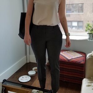 Theory Charcoal Suit Pants